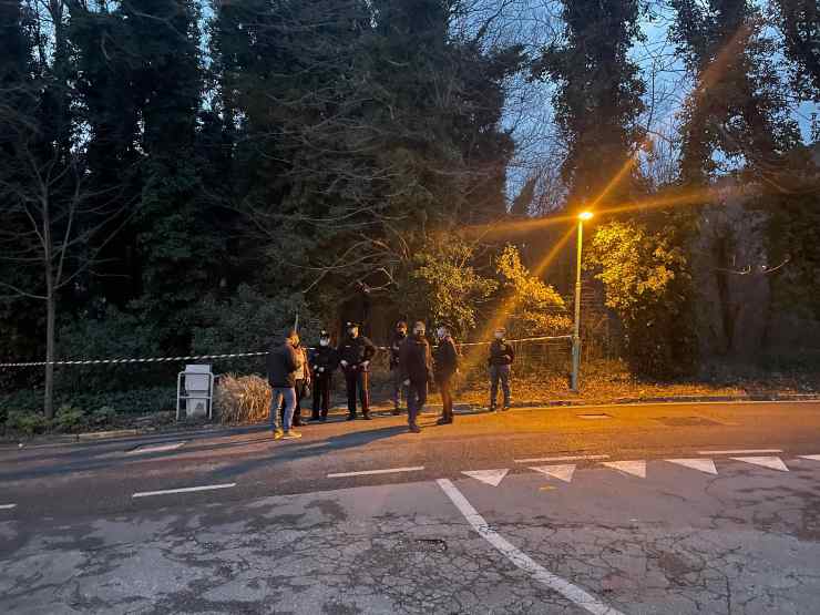 Il parco in cui è stato ritrovato il corpo di Liliana Resinovich
