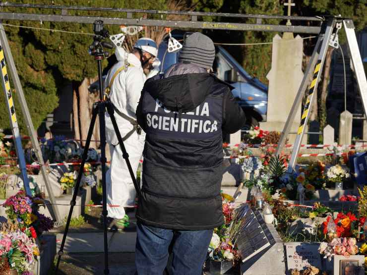 La Scientifica al lavoro per riesumare la salma di Liliana Resinovich