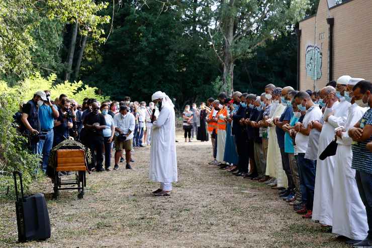 Funerali con rito islamico di Laila El Harim