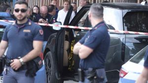 L'auto in cui è stato ritrovato Angelo Onorato