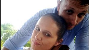 Giada Zanola e il compagno Andrea Favero