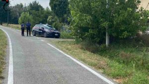 Il luogo in cui è stato ritrovato il cadavere di gaetano Impellizzeri
